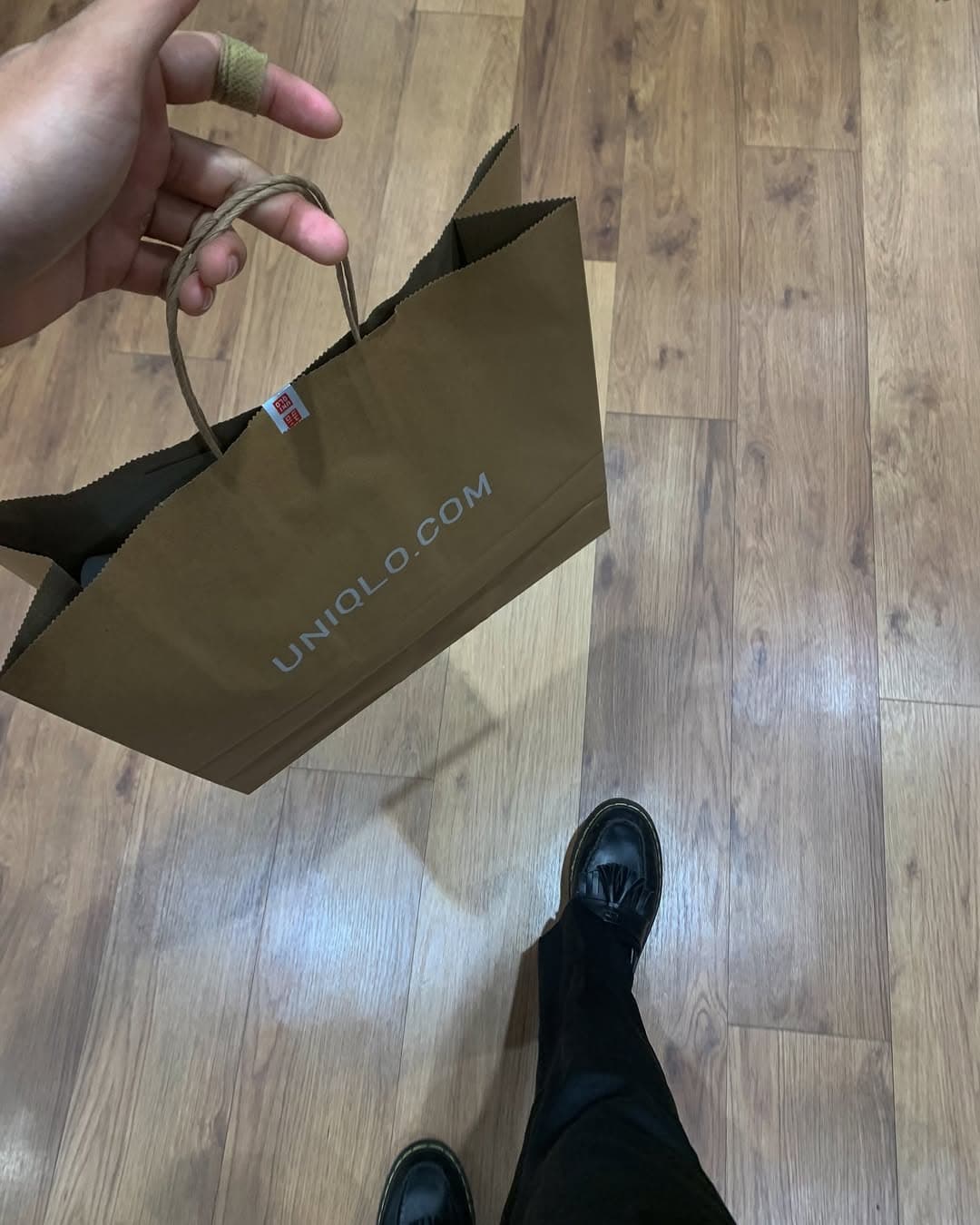 Shopping at the mall