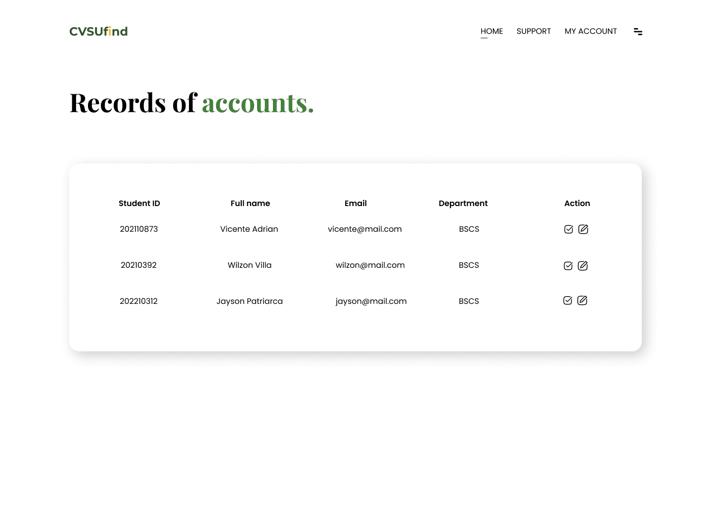 CVSUFind screenshot 18