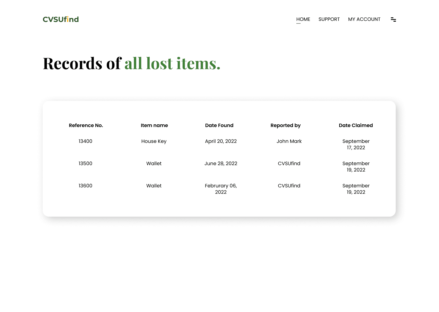 CVSUFind screenshot 16